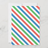 Escalade Rock personnelle Invitation fête d'annive (Dos)