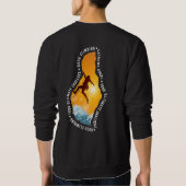 Escalade rock | Sweatshirt homme (Dos)