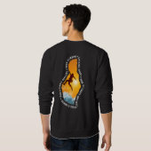 Escalade rock | Sweatshirt homme (Dos entier)