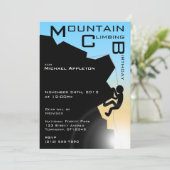 Escalades de montagne Invitations d'anniversaire (Debout devant)