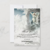 Escalier au Ciel Angel Sympathie Photo Merci (Devant)