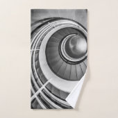 Escalier circulaire BW (Serviette à main)