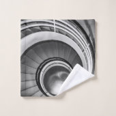 Escalier circulaire BW (Gant de toilette)