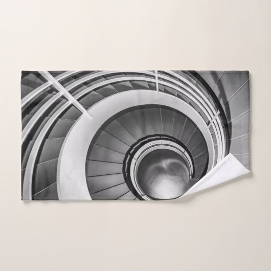 Escalier circulaire BW (Serviette à main)