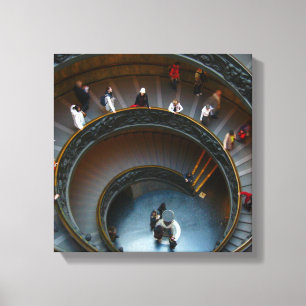 escalier circulaire toile