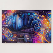 Escalier couleur Imaginaire Puzzle (Horizontal)