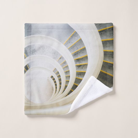 Escalier en spirale (Gant de toilette)