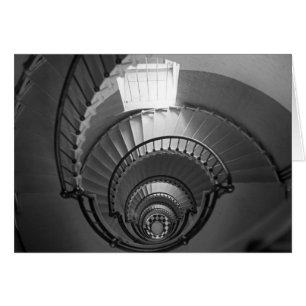 Escalier en spirale de phare de B&W
