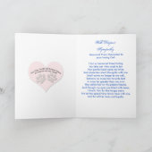 Escalier femelle de carte de sympathie de chat au (Intérieur)