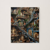 Escalier Illusion Musée Puzzle (Vertical)