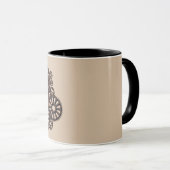 ESCALIER OEUFS CAFÉ MUG (Devant droit)