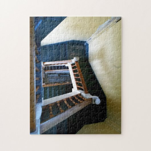 Escalier phare créatif photo puzzle (Vertical)