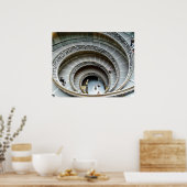 Escalier Spiral, Musée du Vatican, Poster (Cuisine)