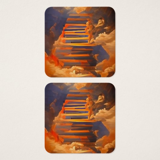 Escalier vers le ciel (Devant & derrière)