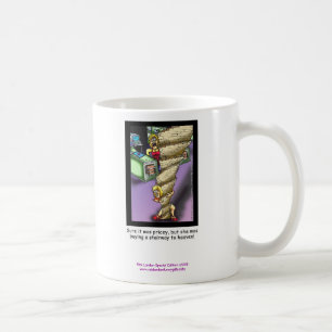 Escalier Vers Le Ciel Parodie Caricature Sur Mug D