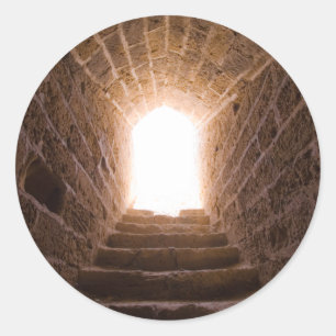 Escalier vers les autocollants du Ciel