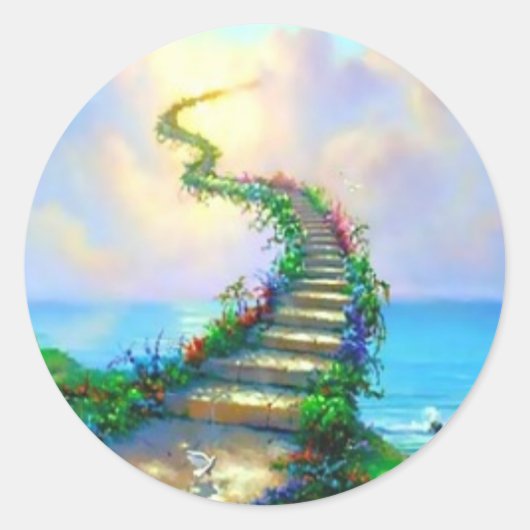 Escalier Vers Les Stickers Du Ciel (Devant)