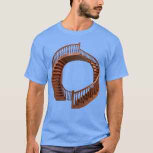 Escalier vintage Du Mystère T-shirt Basic