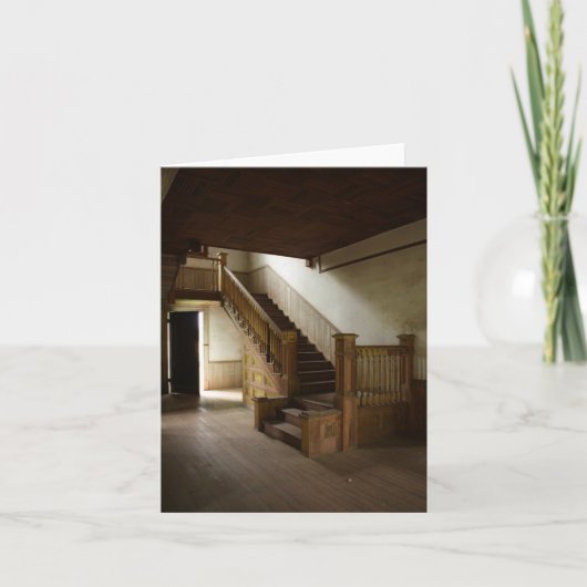Escaliers Carte pour notes (Devant)