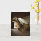 Escaliers Carte pour notes (Fleur jaune)