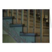 Escaliers verts en bois (Devant Horizontal)