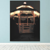 Escanaba in de moonlight canvas afdruk (Insitu (Houten vloer))