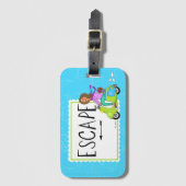 ESCAPE BAGAGELABEL (Voorkant (verticaal))