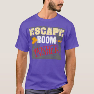 Escape Game Afsluiter Escape Kamer grappig T-shirt