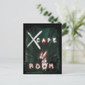 Escape Room Hidden Enigma Briefkaart (Staand voorkant)