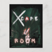 Escape Room Hidden Enigma Briefkaart (Voorkant)