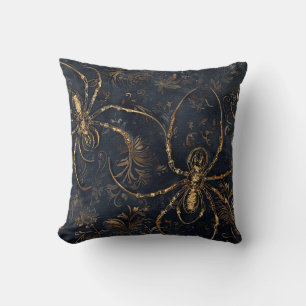 Escape Room Interieur Decor Gold Spider Donker Kussen