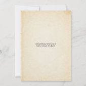 Escape Room Party Kaart (Achterkant)