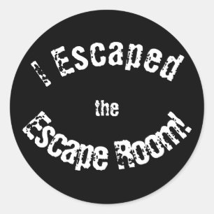 "Escape Room" prestatie Stickers