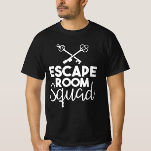 Escape Room Squad Escape Room Enthusiast T-shirt
