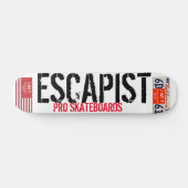 ESCAPIST Skateboard, 7¾" Deck Skateboard (Horizontaal)