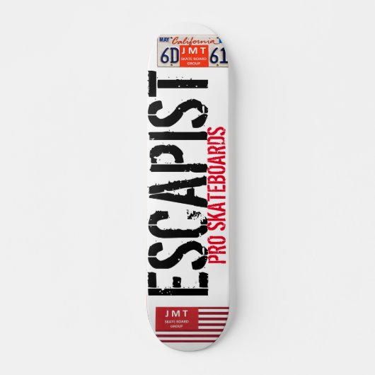 ESCAPIST Skateboard, 7¾" Deck Skateboard (Voorkant)