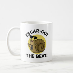 Escar-got The Beat Funny Franse slak pun Koffiemok