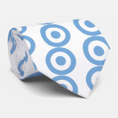 Escarapela Argentina - Roundel Argentinië Stropdas (Opgerold)