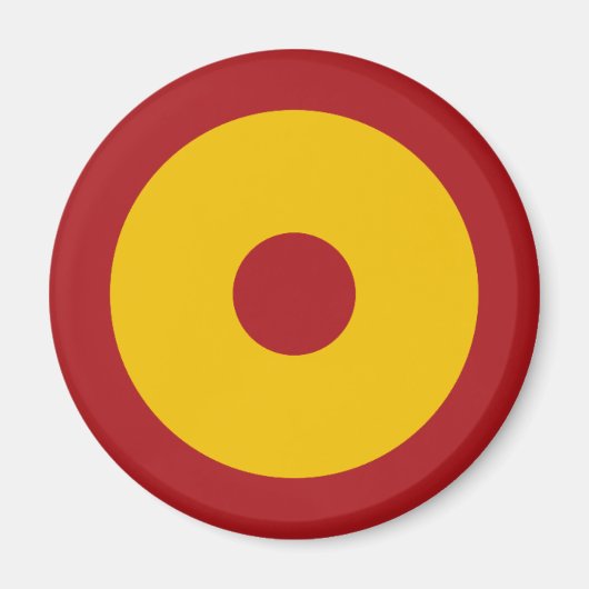 Escarapela española, Spanish Roundel Magneet (Voorkant)