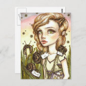 Escargot Express Briefkaart (Voorkant / Achterkant)