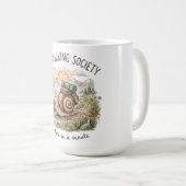 Escargot Lent “Arrivez dans une Minute” Mug de Caf (Devant droit)