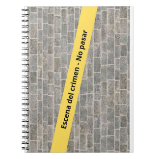 Escena del crimen notitieboek