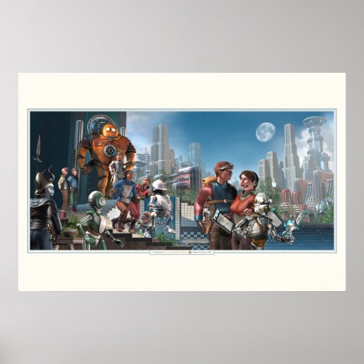 Esclaves du tableau de bord de Doom (30x20") (Devant)