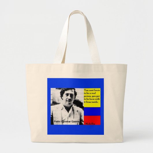 escobar grote tote bag (Voorkant)