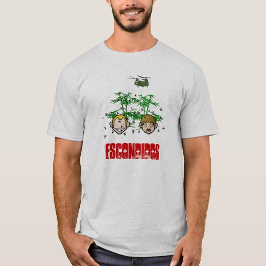 escondidos, T-shirt (Devant)