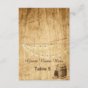 Escort Kaarten - Landhuwelijk met cowboylaarzen