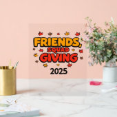 Escouade Amis Donnant 2025 Automne Automne Tombe R (Mariage)