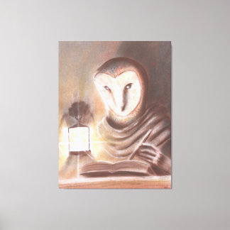Escriba opgespannen canvas print