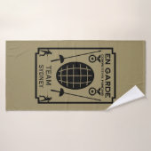 Escrime de compétition à l'épée (Serviette de bain)