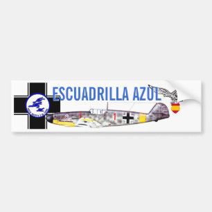 ESCUADRILLA AZUL BUMPERSTICKER